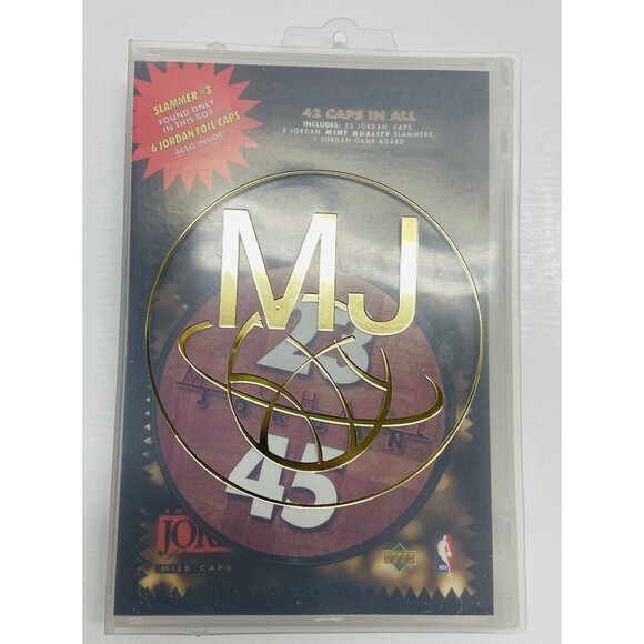 Michael Jordan Upper Deck Championship Box NBA POGs Slammer 42 Pieces Set - Picture 5 of 8